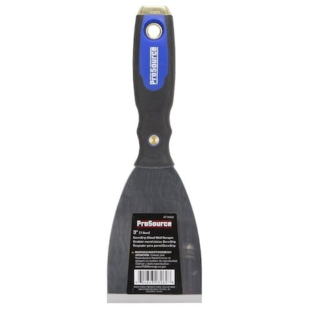 Prosource Wall Scraper, 3 in W Blade, HCS Stiff Blade 3262
