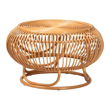 Bali & Pari Adeola Natural Rattan Coffee Table 260-14221-ZORO
