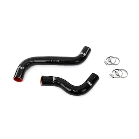Hps Performance High Temp Reinforced Silicone Radiator Coolant Hose Kit, Black, 57-2092-BLK