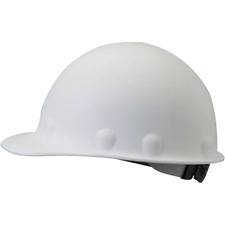 Fibre-Metal By Honeywell Type I, Non-Vented, Cap-Style Smooth Dome Hard Hat w/Heat Resistant Fiberglass Shell, 8-Point SuperEig P2ARW01A000