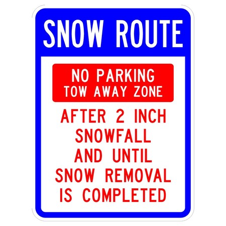 Sign Solutions Usa Parking Sign, 18 in W, Aluminum Sign, White DCS10HWT1824CUS00084