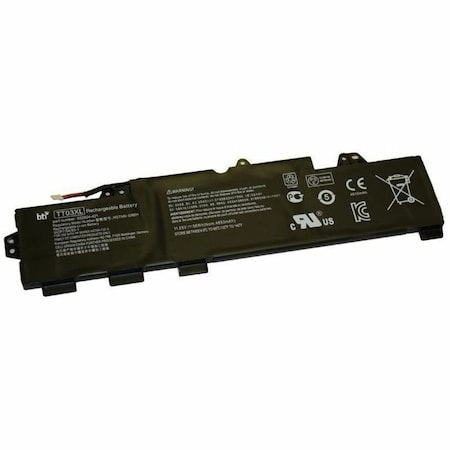 Battery Technology BTI 3-CELL 11.55V LI-ION BATTERY FOR HP ELITEBOOK 755 G5, 850 G5, 933322-855-BTI