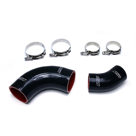 Hps Performance High Temp Reinforced Silicone Intercooler Hose Boots Kit, Black,  57-1486-BLK