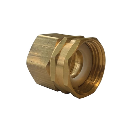 Portacool Hose Fitting, Brass, 6 in W, 7 in L PLBR0016K
