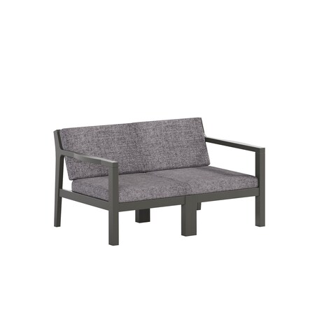 Polybird BREEZE DEEP SEAT LOVESEAT.     COFFEE POLYBIRD P108-CF-CASL