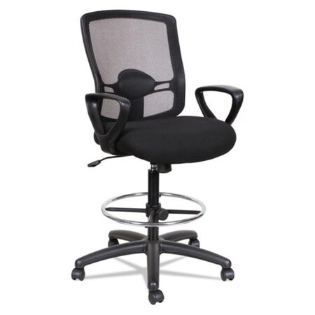 Alera Technologies Etros Series Mesh Stool, Black ET4614