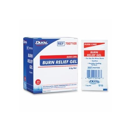 Dukal Sterile Burn Relief Gel, 1/8 oz, Packet 899-3066