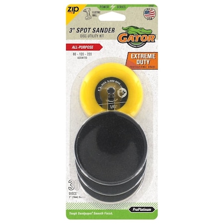 Gator KIT SANDING DISC SPOT PREM 3IN 12197