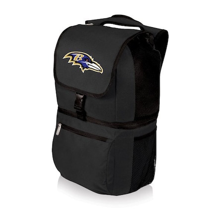 Picnic Time Family Of Brands Baltimore Ravens - Zuma Backpack Cooler, (Black) 634-00-175-034-2