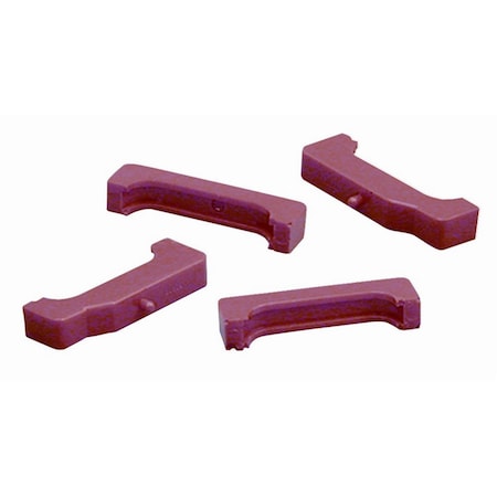 Powerplay Polyurethane Radiator Bushing for 1968-1987 Ford GM, Red - Set of 4 PO3613546