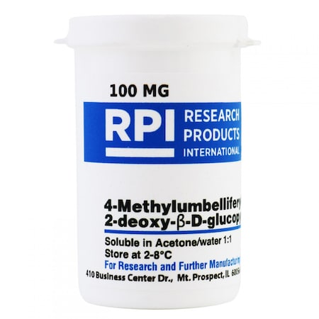 Rpi 4-Methylumbelliferyl-N-acetyl-B-D-glucosaminide, 100 MG M64100-0.1