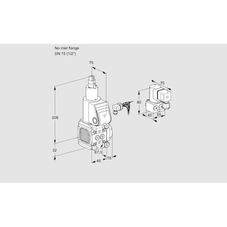 Honeywell Kromschroder VAS1-/15R/LW KS88004095