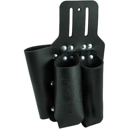 Klein Tools Black Leather 3 Pockets, S5118PRS S5118PRS