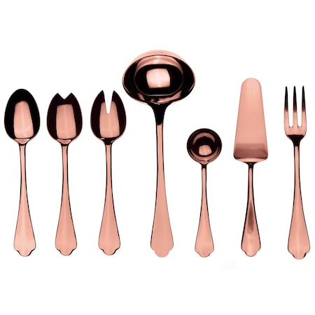 Mepra Dolce Vita Bronze Serving Set - 7 Pcs. 10642207B