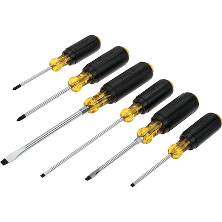 Stanley Vinyl Grip Screwdriver Set, 6-Piece 66-565