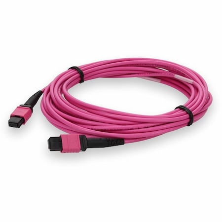 Add-On 8M MPO F/F OM4 MAGENTA FIBER PATCH CBL ADD-MPOMPO-8M5OM4-MA