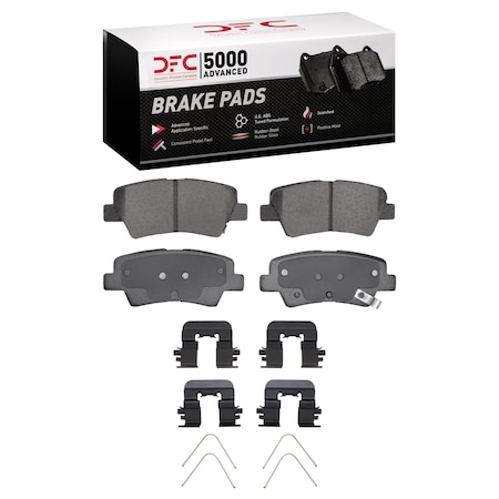 Dfc 5000 Advanced Disc Brake Pad Set, 1551-1813-01
