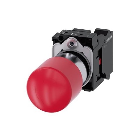 Siemens EMERGENCY STOP mushroom pushbutton 22 mm 3SU1150-1GB20-3CW0