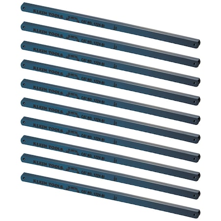 Klein Tools Bi-Metal Blades, 24 TPI, 12-Inch, 100-Pack 1224BI
