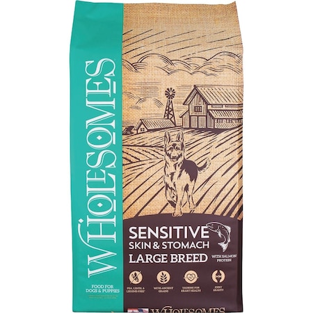 Wholesomes Sensitive 30 Lb. Large Breed Dry Dog Food 348287
