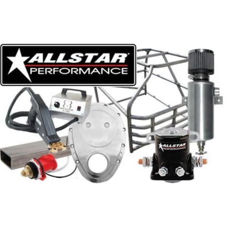 Allstar Performance 0.43 x 0.500 in. Flush Head S-E Fasteners, Steel, 10PK ALL19098