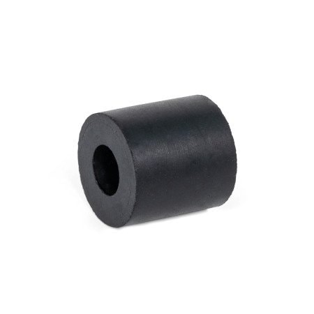 J.W. Winco Through-Hole Rubber Bumper, 40 mm H 351-50-40-17-B-55