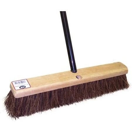 All-Source Palmyra 18 in. Push Broom with steel handle 60 inch 89200
