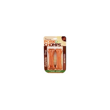 Scott Pet Dog Treats, Premium Roasted Pork Pressed Bone, 2-Ct. DT627
