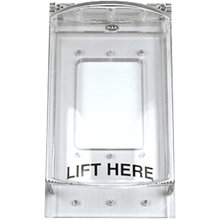 Securitron Weather Cover, Plastic, Anodized, For Use With: Mfr. No. WSS-W1, WSS-W2 WCC