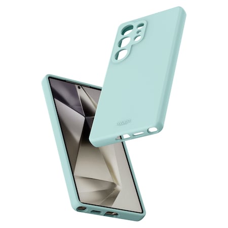 Avana Velvet Magsafe Case For Samsung Galaxy S25 Ultra, Sage SGZU-AVSIK-LGRN