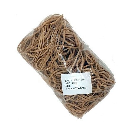 Bubblefast 1050 #117B 1/8 x 7'' Rubber Bands, 1050PK BFRubber Bands-1050
