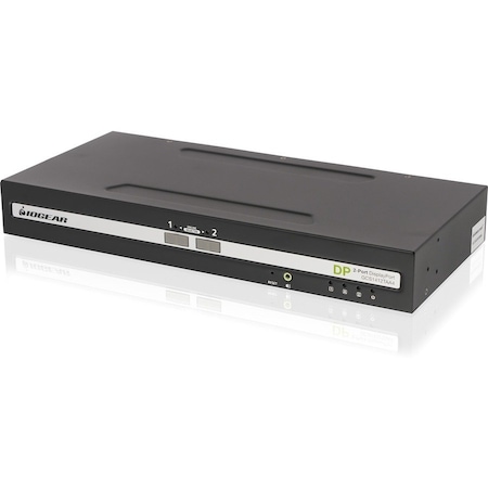 Iogear 2-PORT SINGLE VIEW DISPLAYPORT PP4.0 SECURE KVM SWITCH W/AUDIO. TAA COMPLIANCE GCS1412TAA4