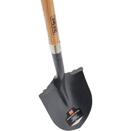 Do It Best 33'' Wood D-Handle Round Point Shovel YN-8SJ3-5-2Y