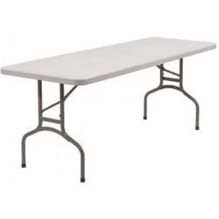 Betterbeds Rectangular Blow Mold Folding Table BE103200