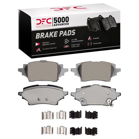 Dfc 5000 Advanced Disc Brake Pad Set,  1551-2202-01