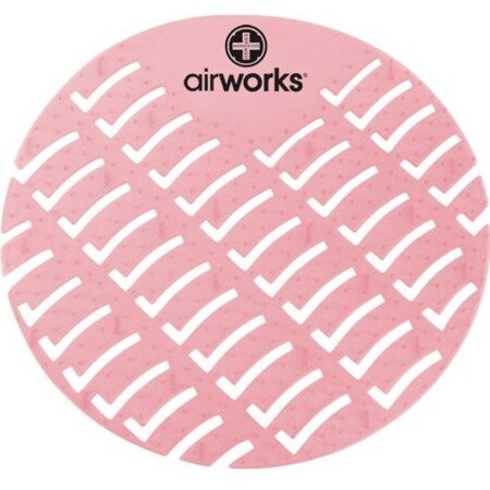 Hospeco AirWorks Deodorizing Urinal Screen, Strawberry - Box of 10 AWUS004-BX