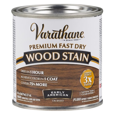 Rust-Oleum 1/2 Pt Early American Varathane Premium Fast Dry Wood Stain 262024