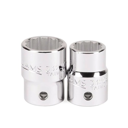 Williams 3/4" Drive, 15/16" SAE Socket, 12 Points, Standard , 15/16 JHW33230-TH
