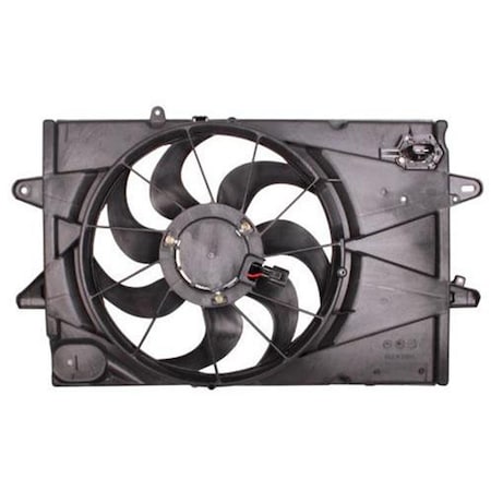 Sherman Parts Radiator Fan Assembly for 2010-2017 2.4L Terrain SHE611-400