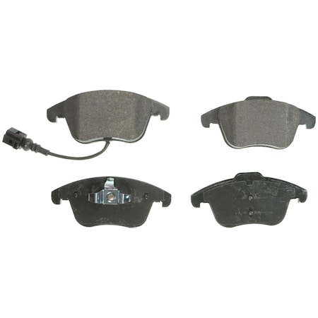 Wagner Brake QuickStop Front Disc Brake Pad Set Semi-Metallic,  ZX1375