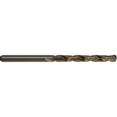 Cleveland 118 Degree Cobalt Heavy-Duty Taper Length Drill Cleveland 2513 Straw HSS-CO 8% (M42) RHS/RHC 1/8 C14873