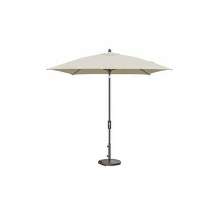 Treasure Garden 7.5 ft Square Patio Umbella, aluminum, fiberglass ribs, outdoor, Moon UM847SQ-00 6452 Moon