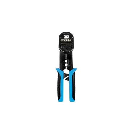 Cable Wholesale Universal(most brands) Crimp Tool for Shielded External Ground Standard RJ45 Modular Plugs S45-C250