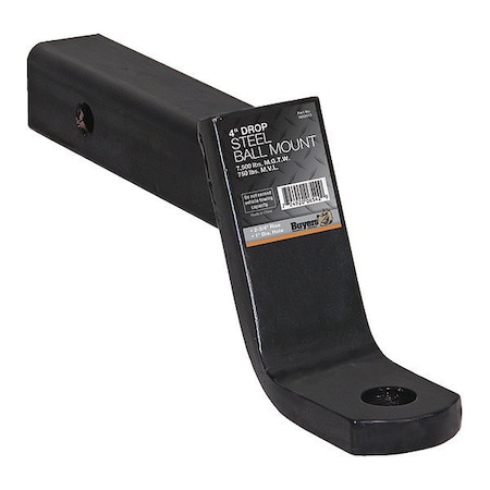 Buyers Products Ball Mount, Carbon Steel, Powder Coated 1803013