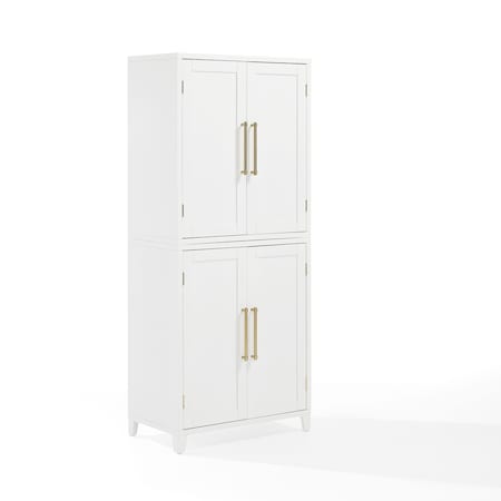 Crosley Roarke Kitchen Pantry Storage Cabinet KF33051WH