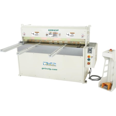 Grizzly Heavy-Duty 50" Electric Metal Shear - Polar Bear Series G0845P