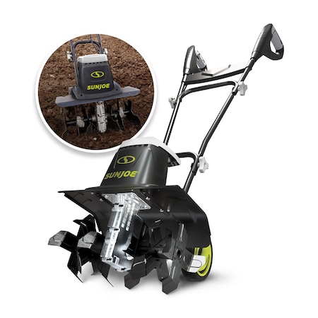 Sun Joe Electric Garden Tiller/Cultivator, 16-Inch, 12 Amp TJ603E
