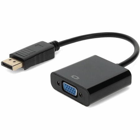 Add-On Addon 8In Dp To Vga M/F Black Adapter AS615AA-AO