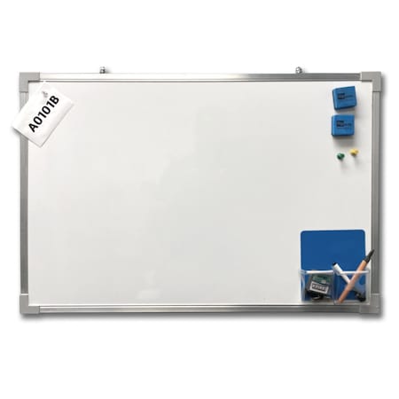 Flipside 24 x 36 Aluminum Framed Magnetic White Dry Erase Board 17731