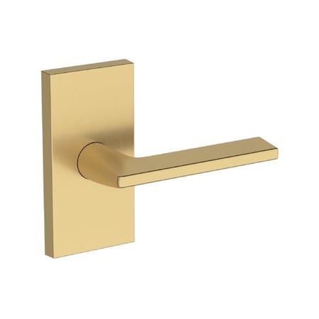 Baldwin Residential Door Levers Passage Reversible Lifetime Satin Brass PSANACFR044